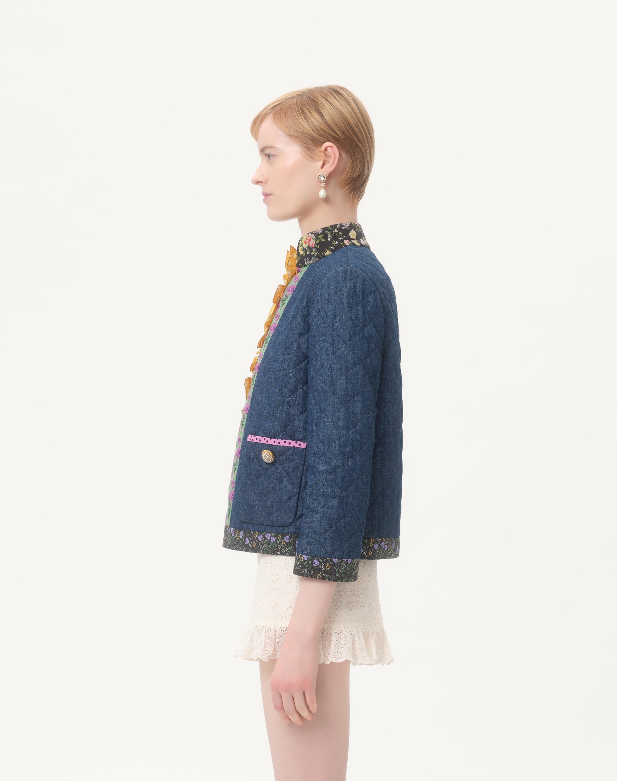 CHAMBRAY DENIM JACKET - 6