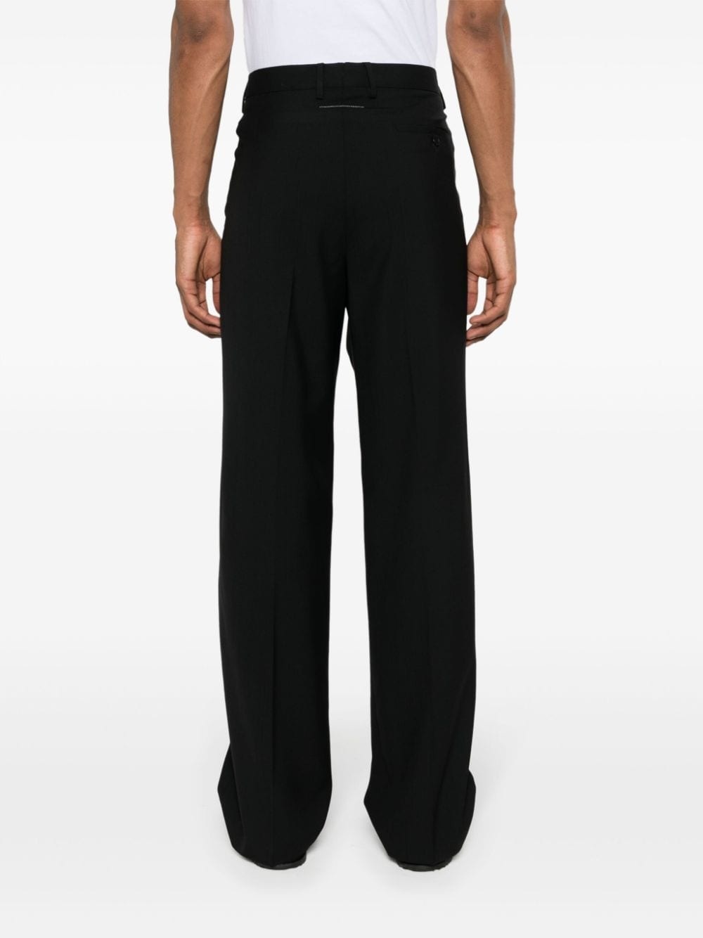 straight-leg trousers - 4