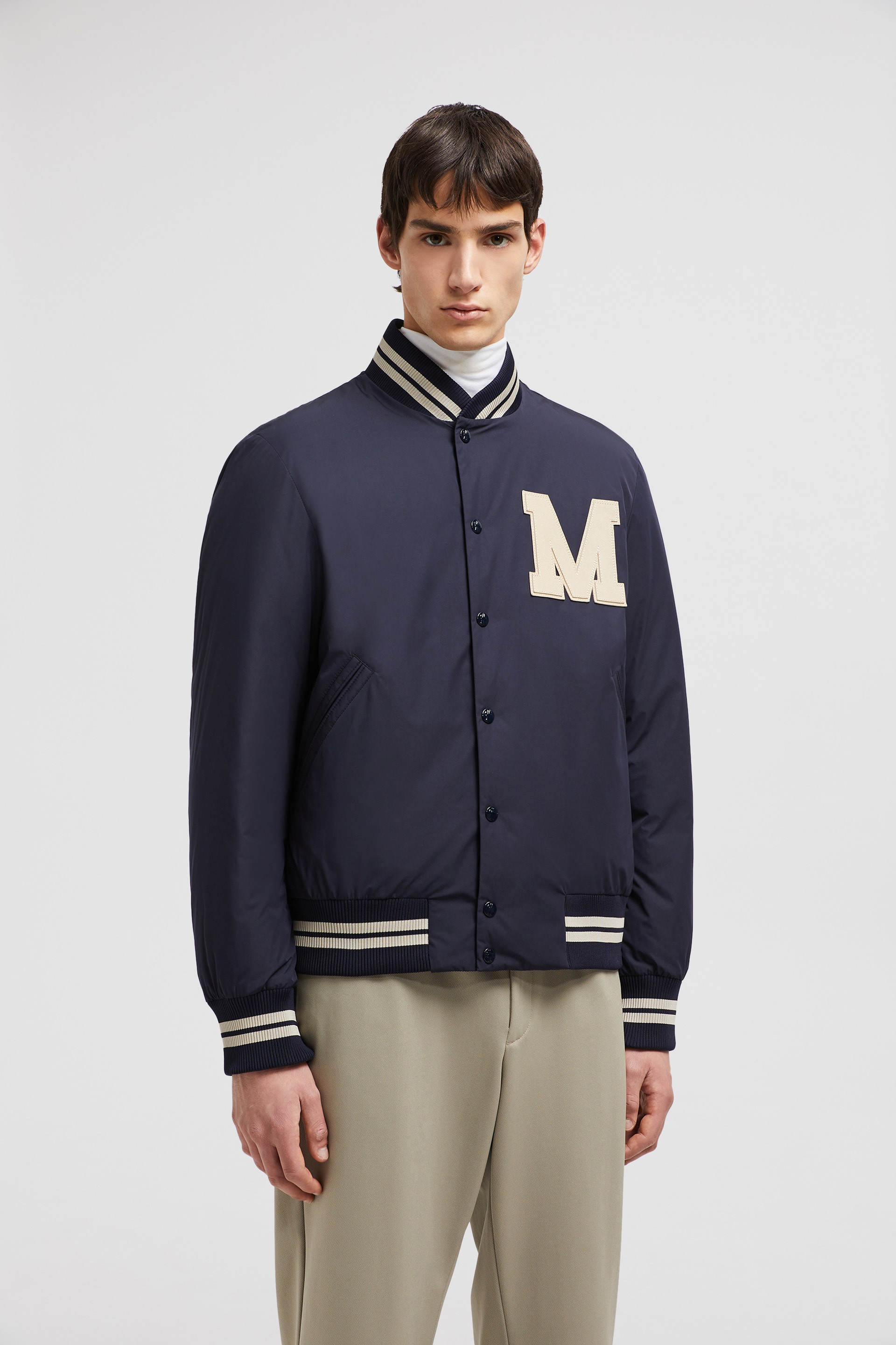 Lateltin Down Varsity Jacket - 3