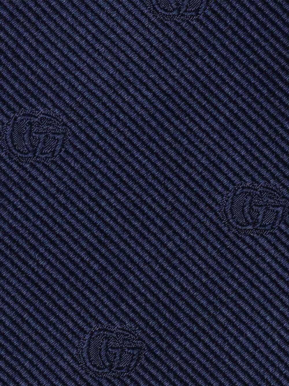 Double G jacquard tie - 2