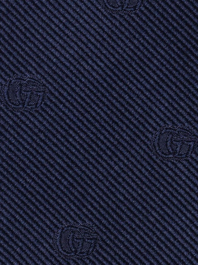 GUCCI Double G jacquard tie outlook