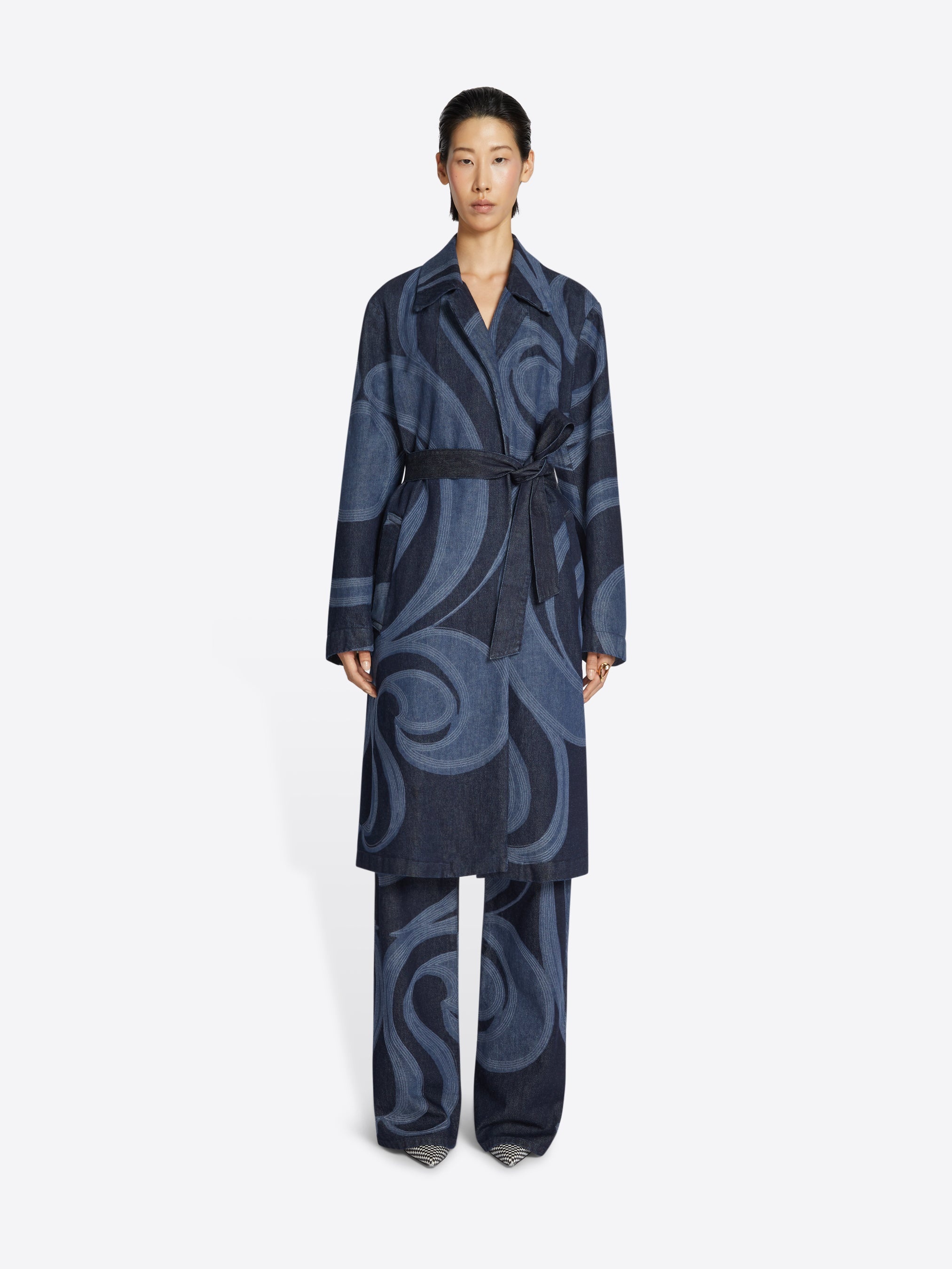 EMBROIDERED COAT - 5