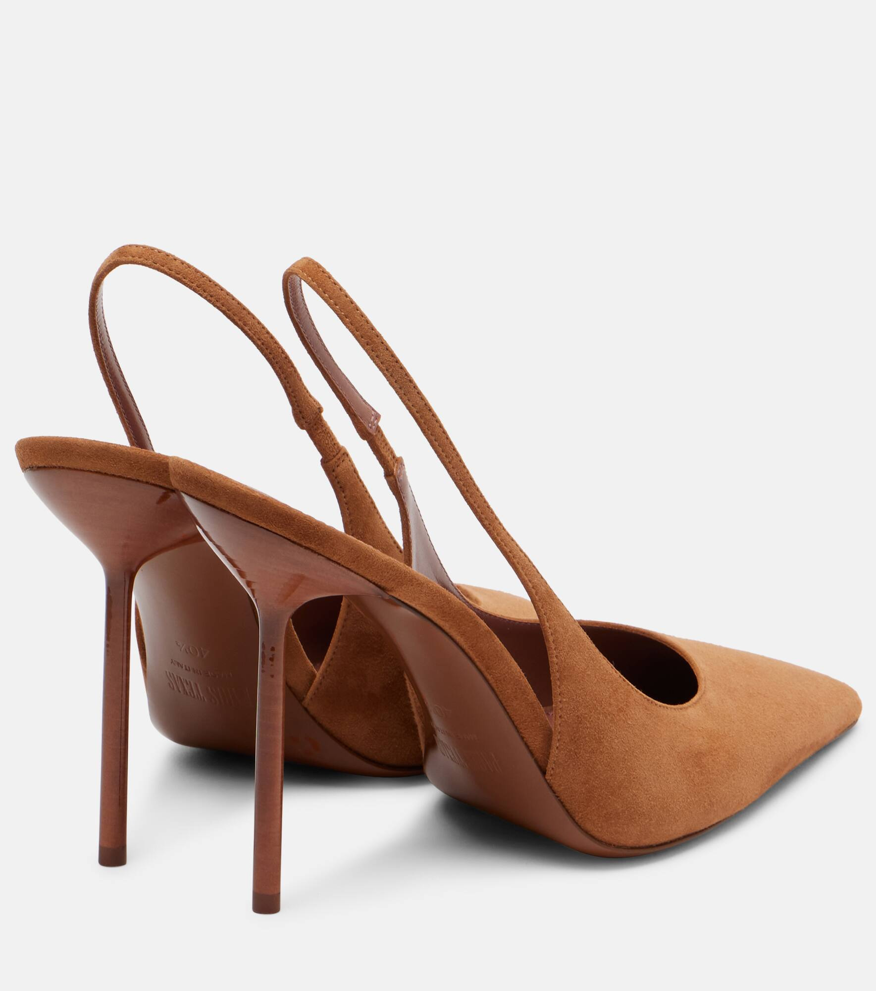 Lidia 105 suede slingback pumps - 2