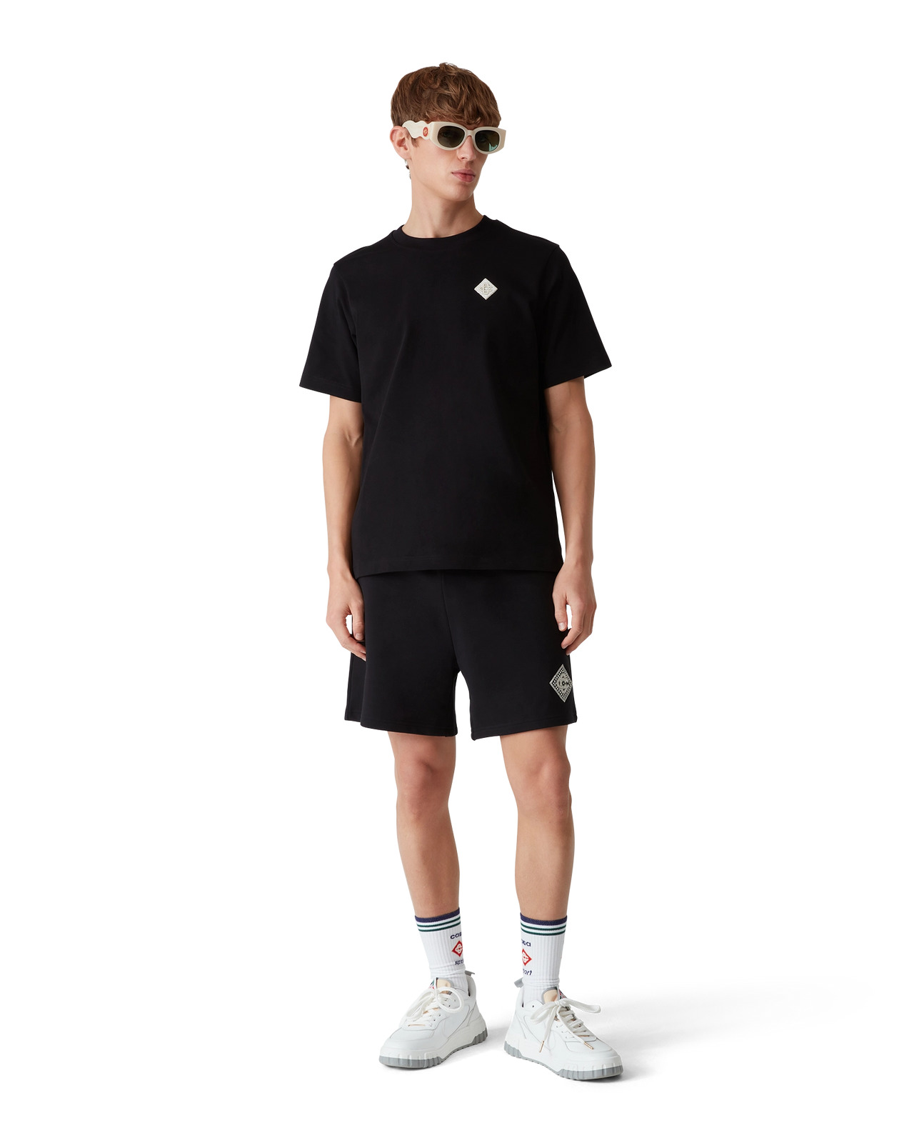 [CASABLANCA]パールダイヤモンドスウェットシャツ Pearl Diamond Sweatpants | Casablanca Paris