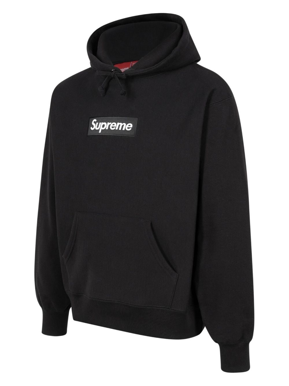 Box Logo cotton hoodie - 3