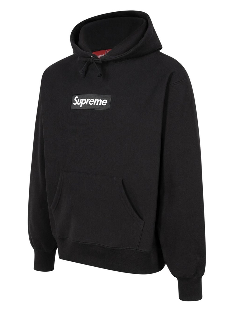 Supreme Box Logo cotton hoodie outlook