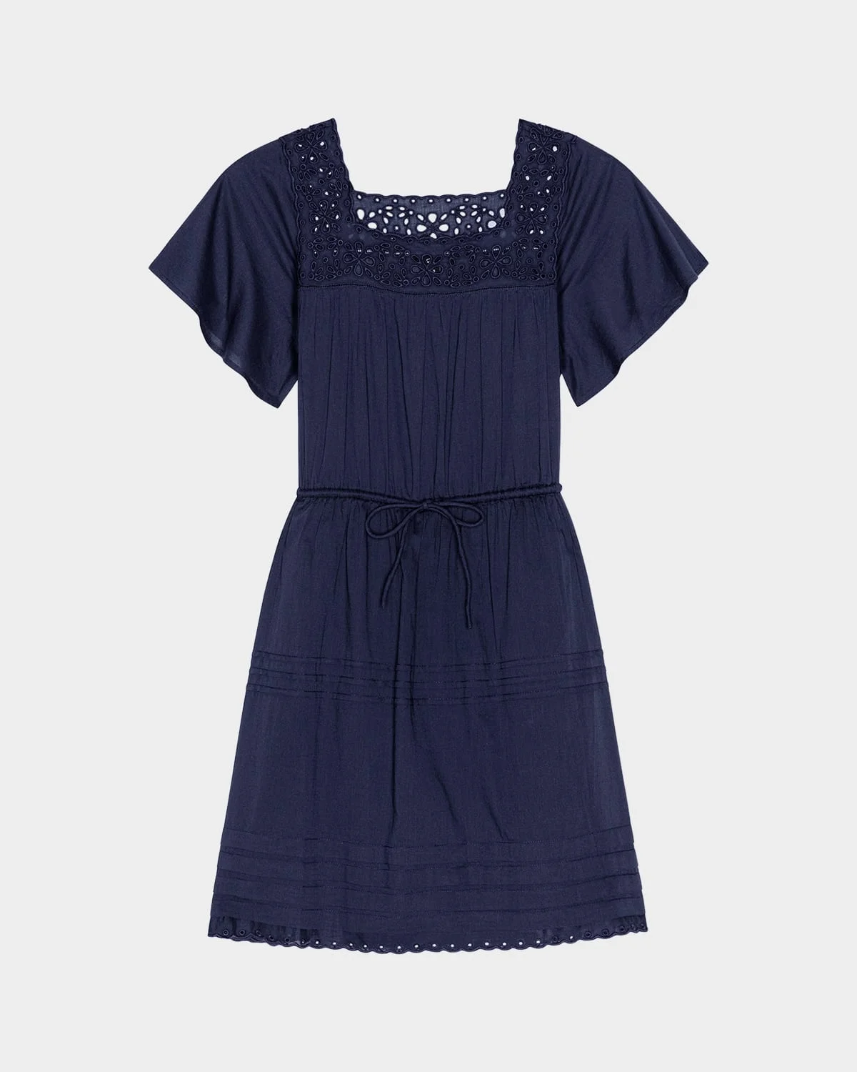 Gale Cotton Voile Mini Dress - 1