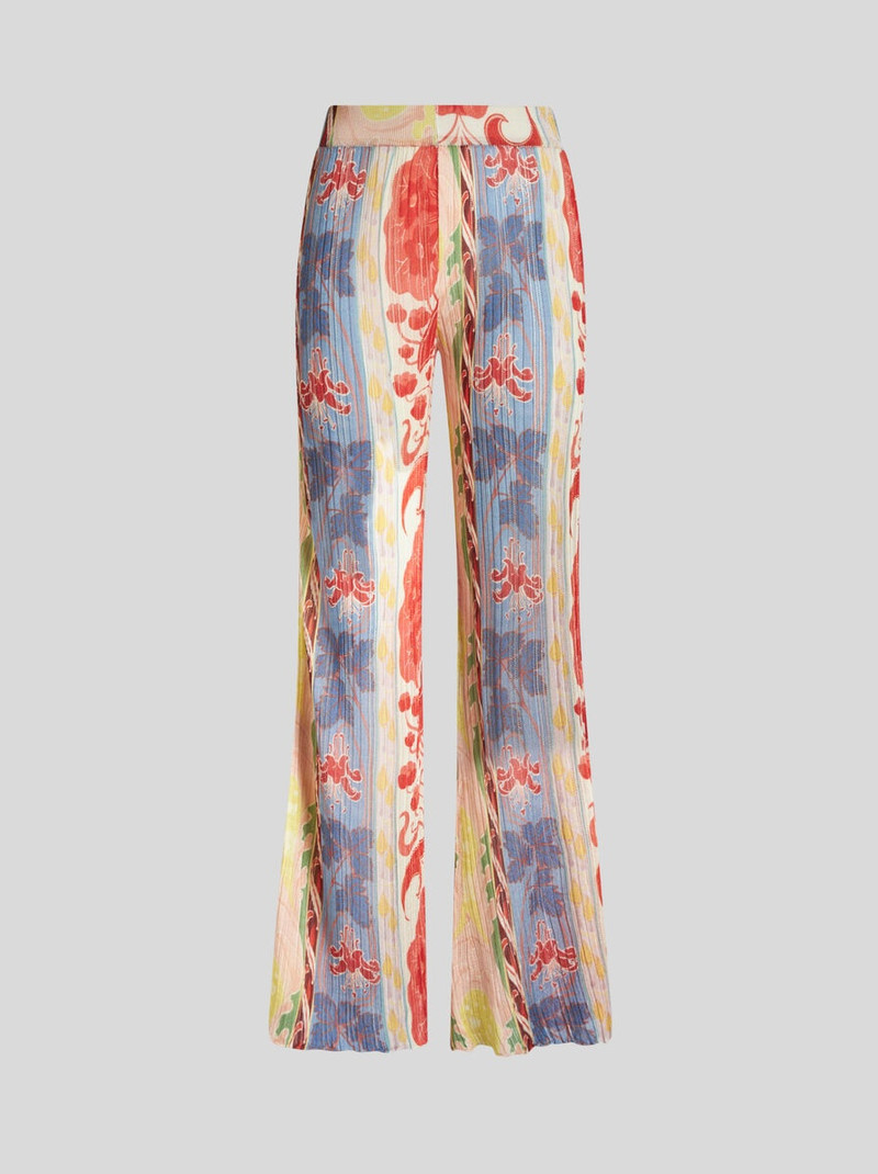 ETRO SUMMER KNIT TROUSERS 1