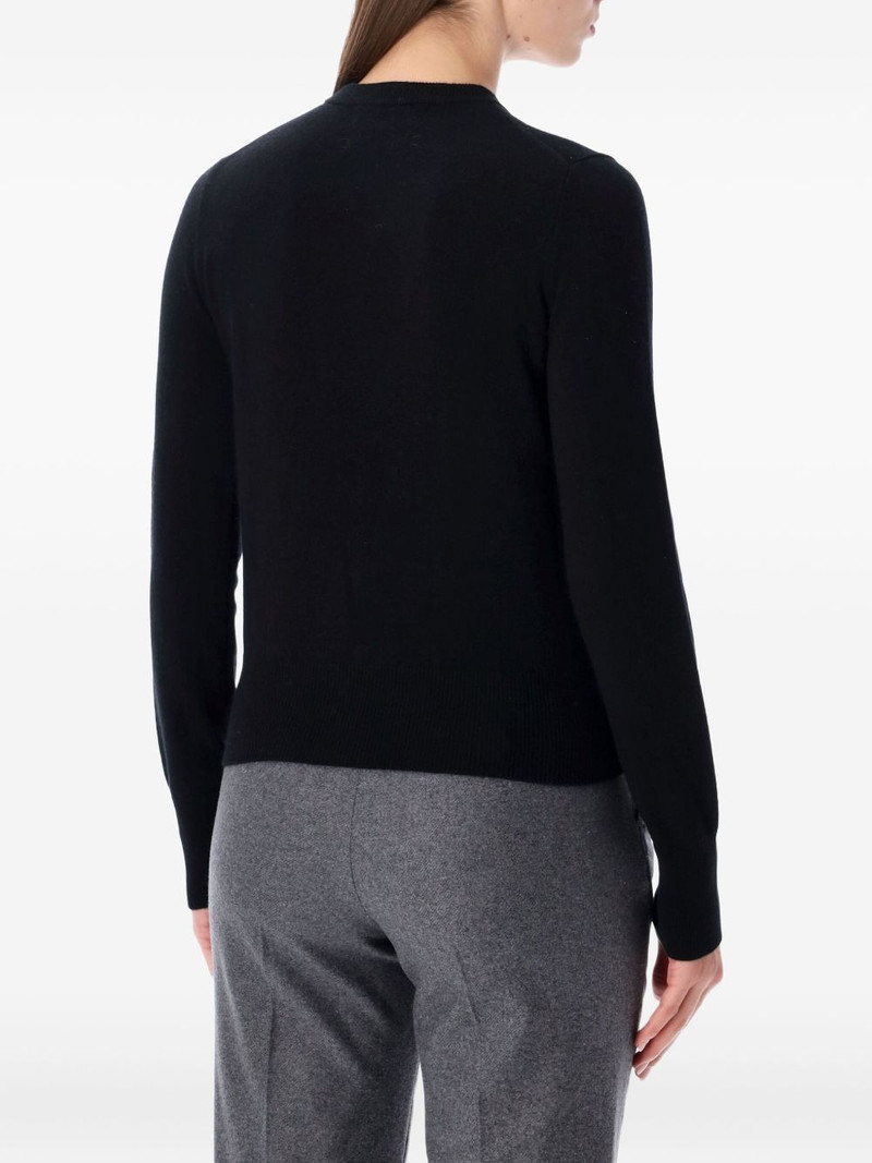 extreme cashmere buttoned long-sleeve cardigan outlook