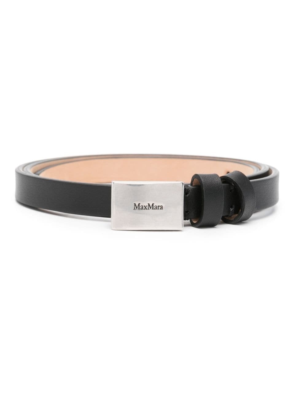 logo-engraved belt - 1