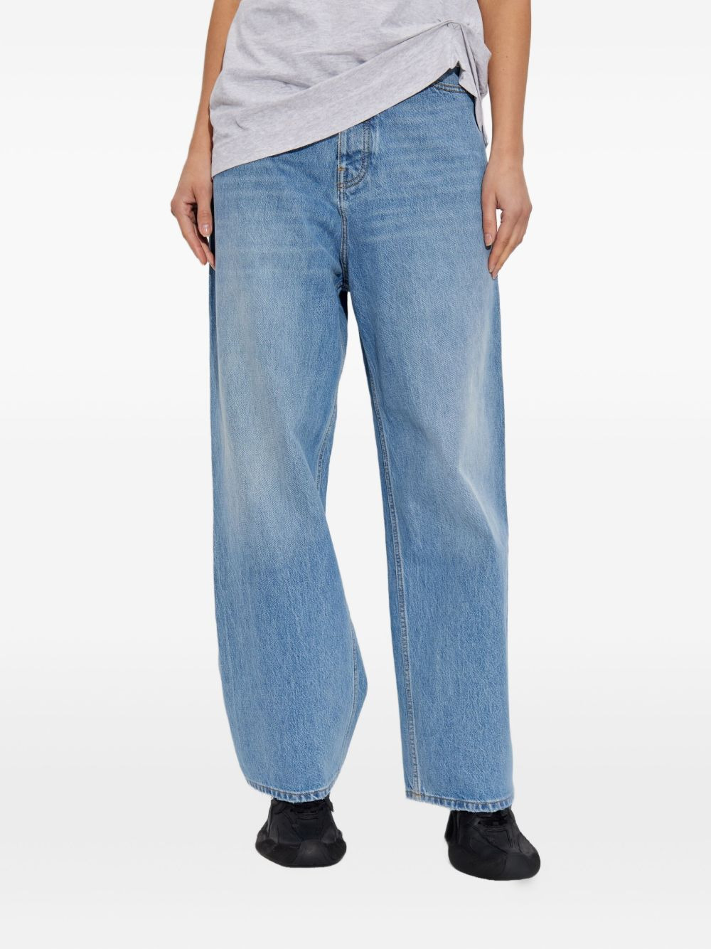 patchwork jeans - 3