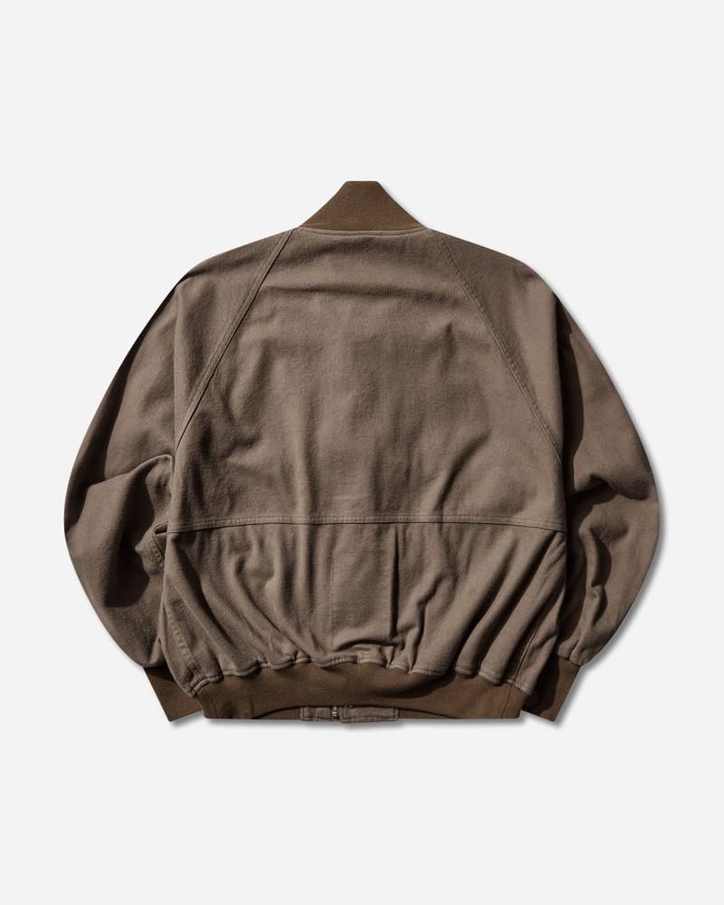 Cav Empt Men's Cotton Flannel Zip Jacket Brown outlook