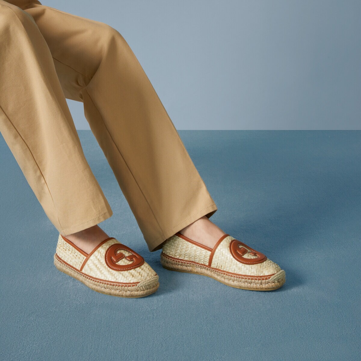 Men's Interlocking G espadrilles - 3