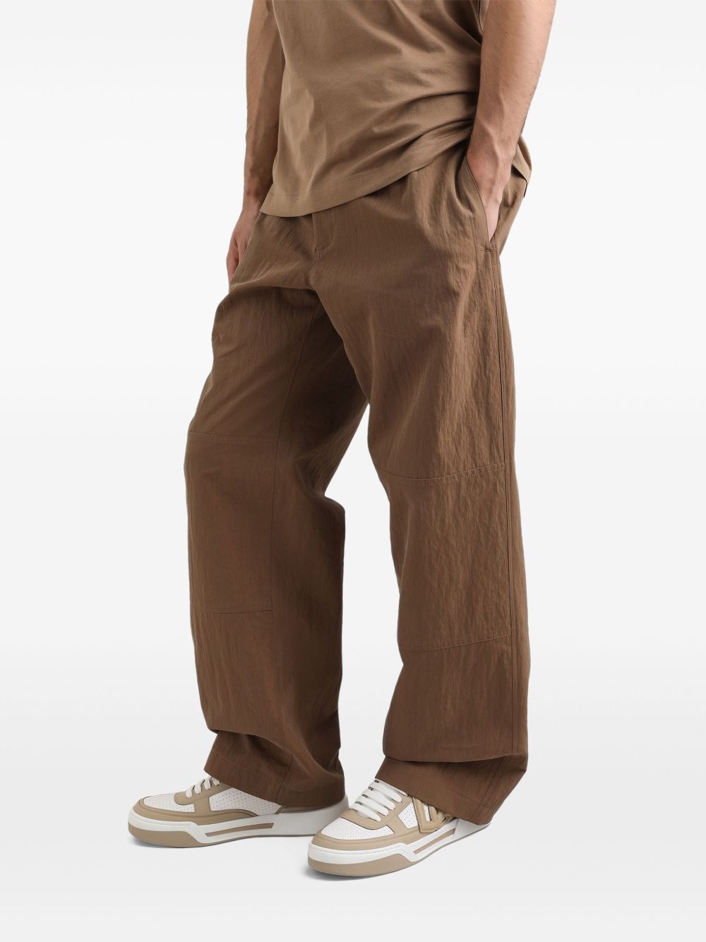 straight-leg trousers - 4