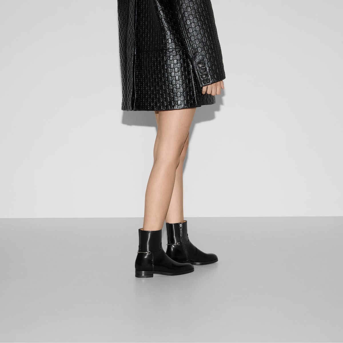 Women's slim Horsebit ankle boot - 3