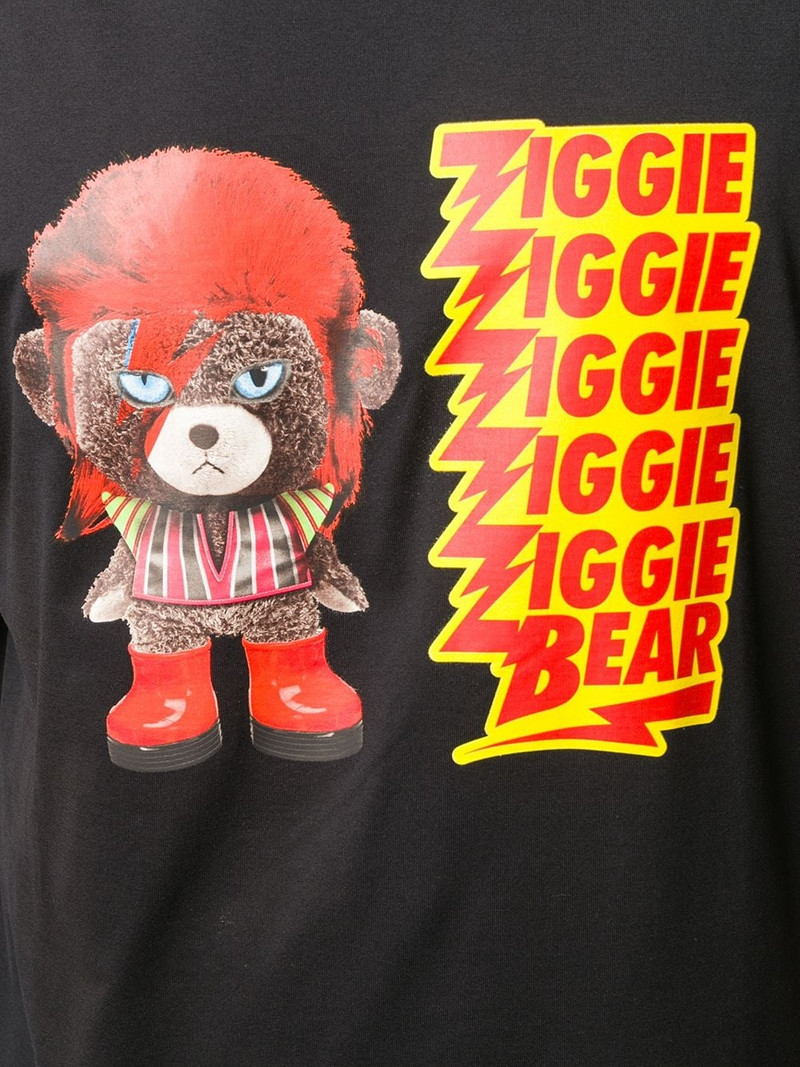 Ziggie 곰 인쇄 코튼 티셔츠 5