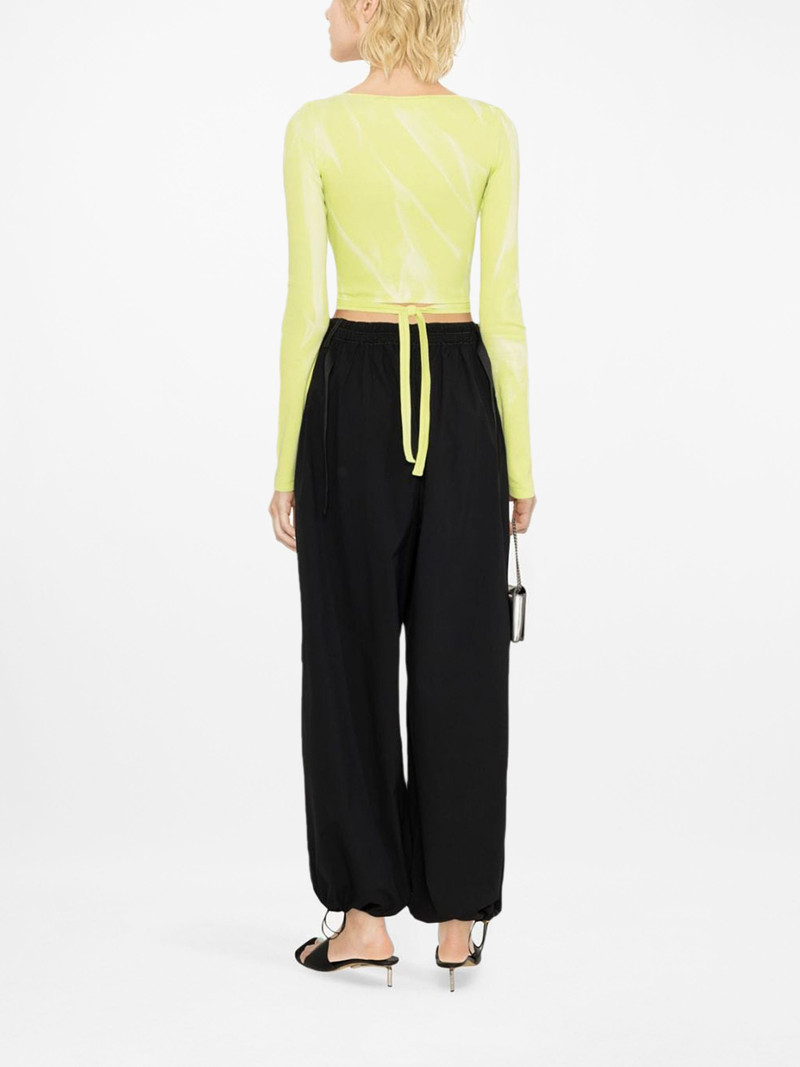 cut-out detail long-sleeve top 4