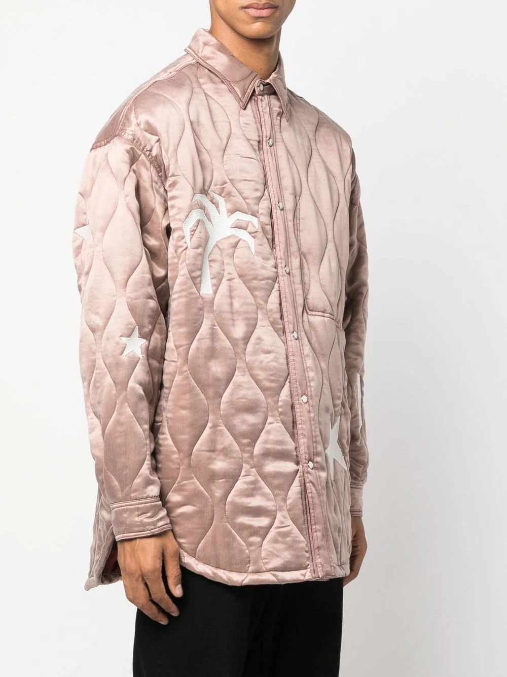Life Is Palm quilted jacket - 3