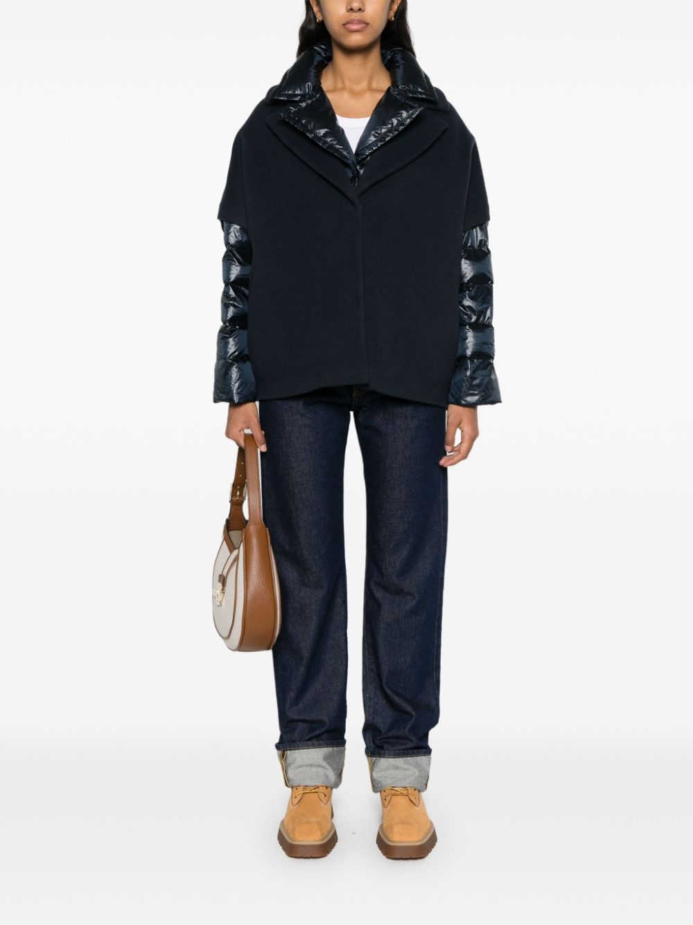 layered puffer jacket - 2