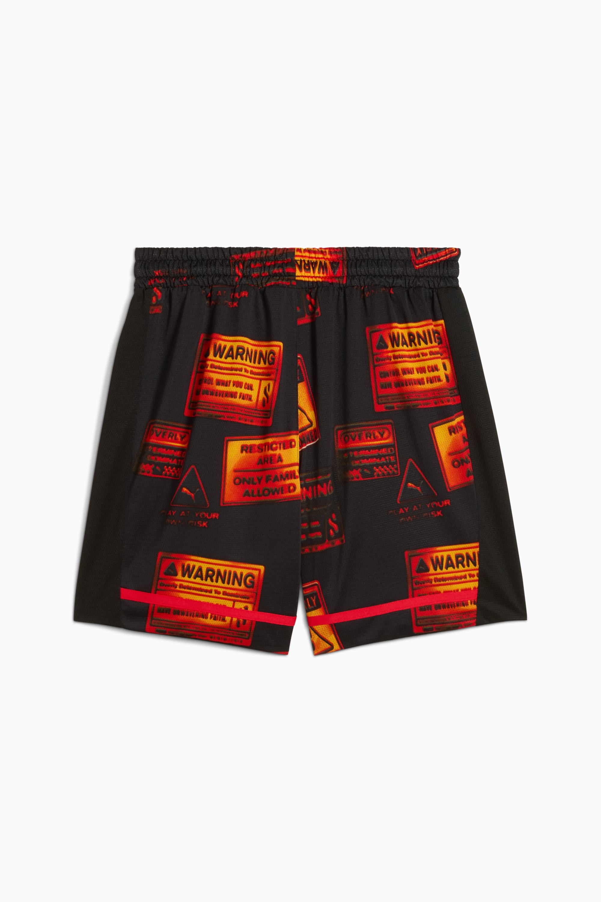 Scoot Caution All Jaws Men's Basketball Shorts - 2