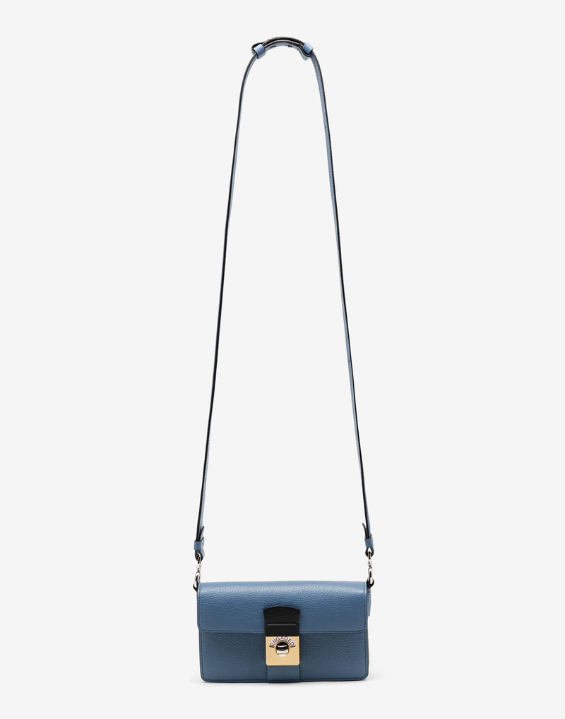 New Lock mini double flap clutch bag 5