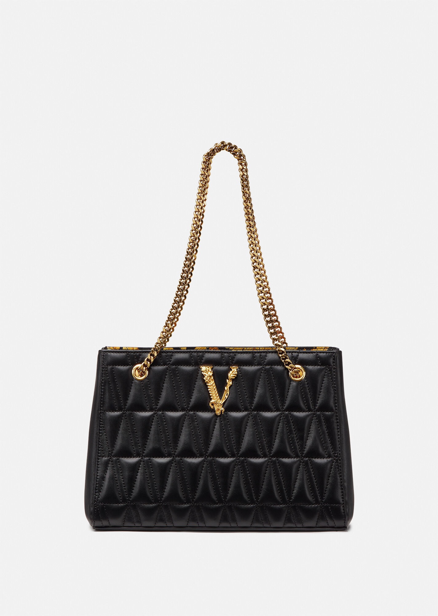 Virtus Quilted Small Tote Bag - 1