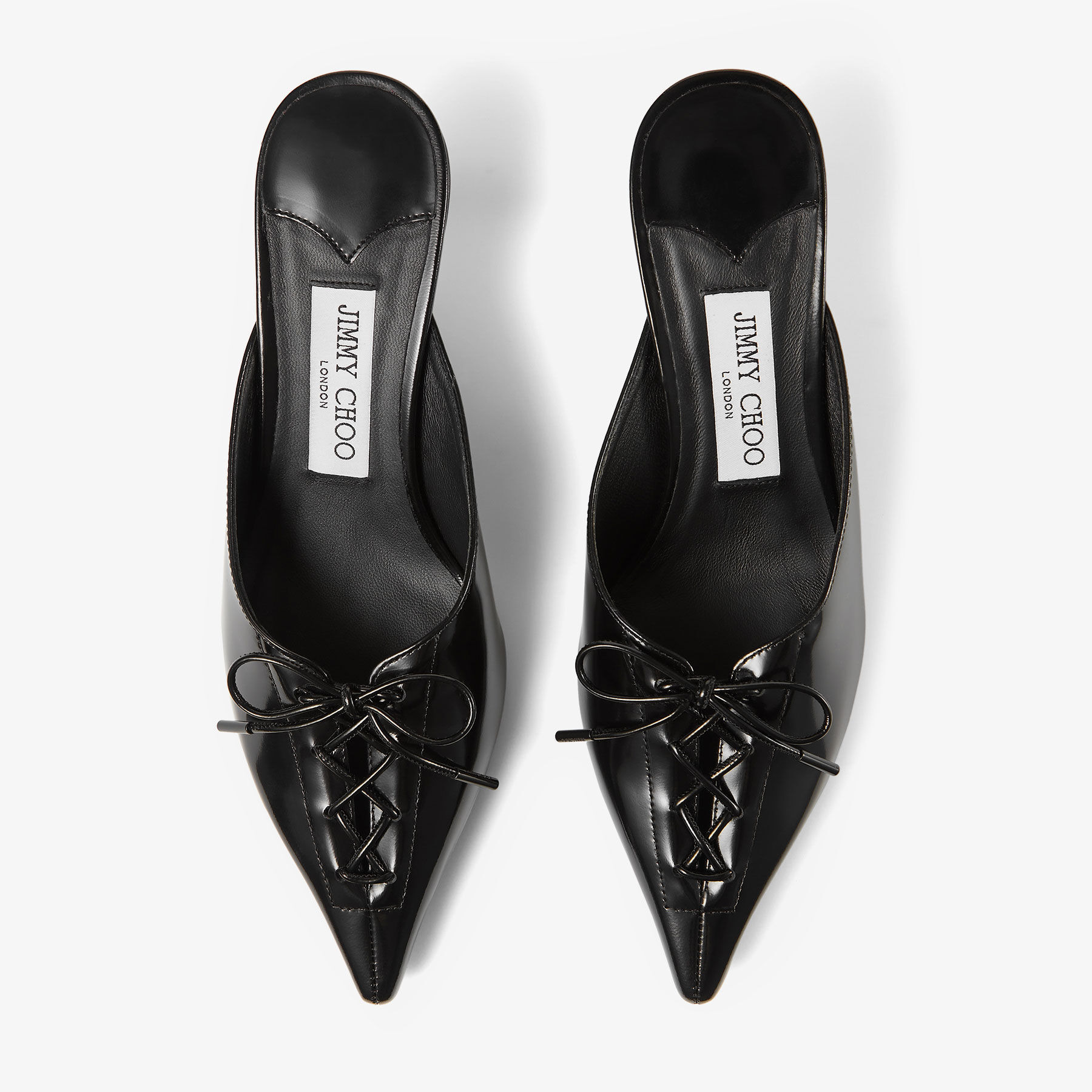 Scarlett Mule 50
Black Soft Spazzolato Leather Mules - 5