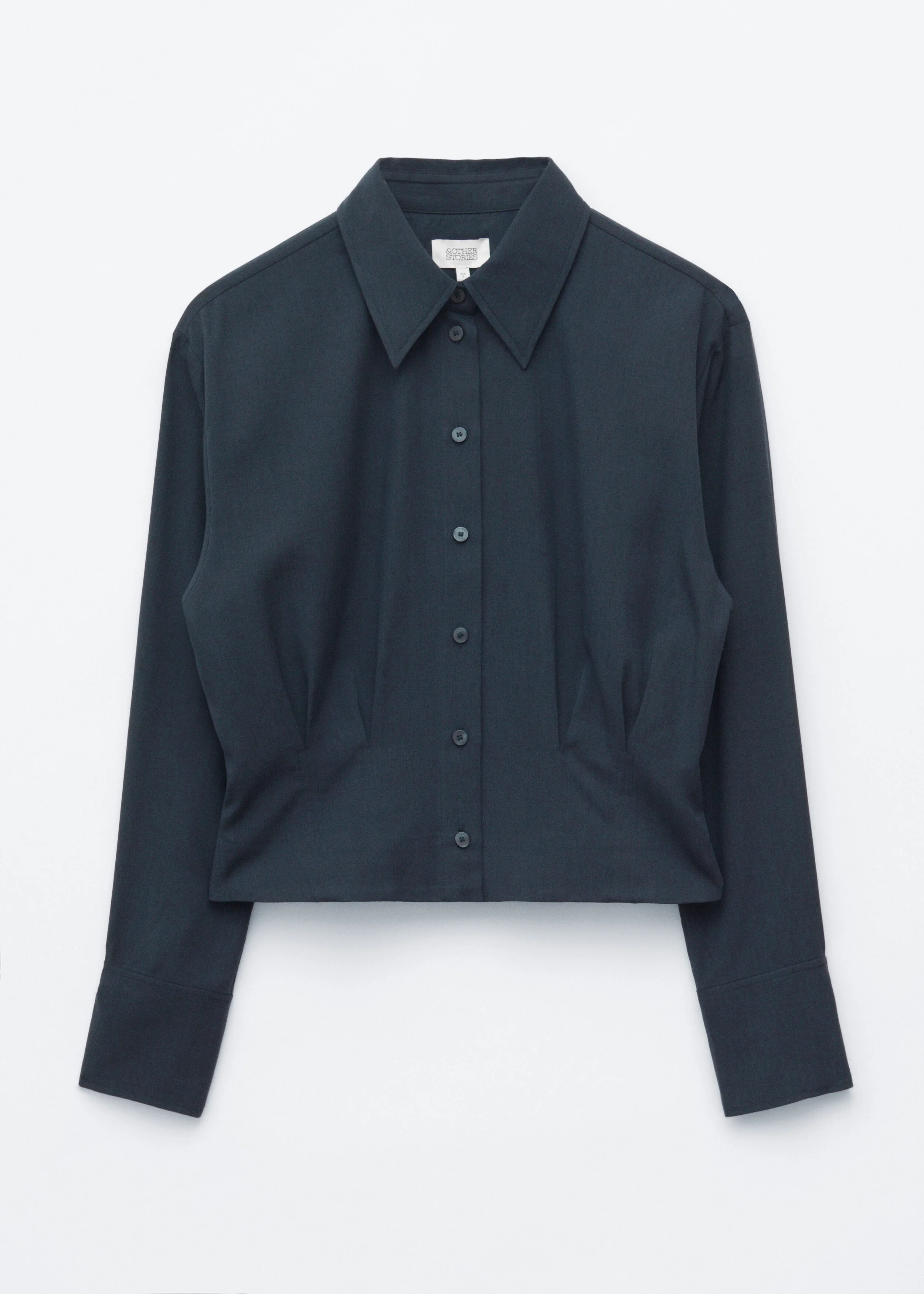 Pleated Waist Shirt - 1