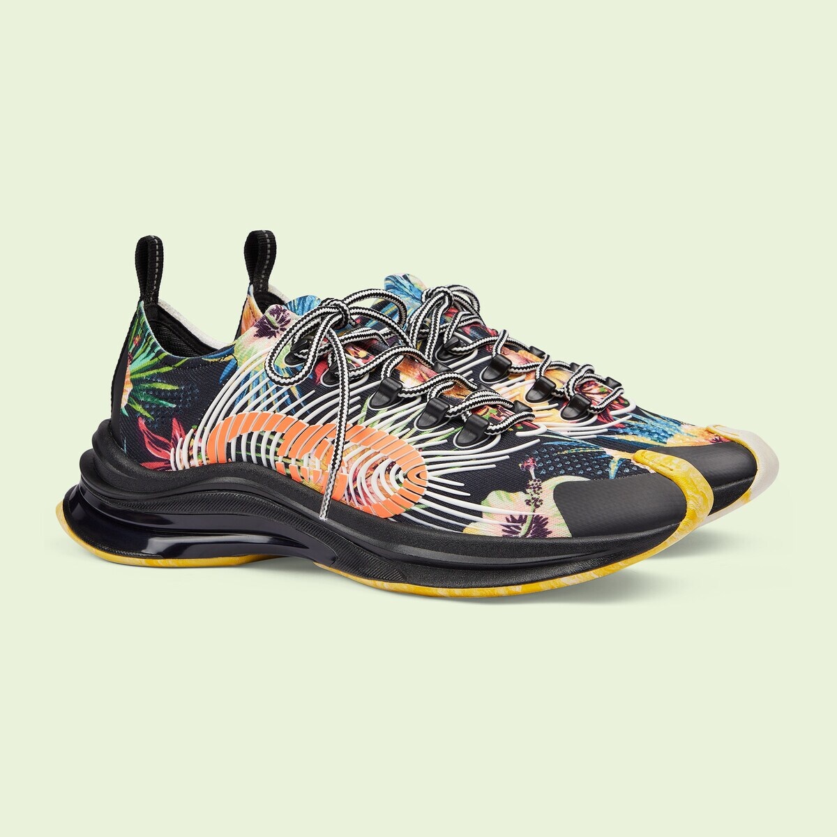 Men's Gucci Run floral sneaker - 2