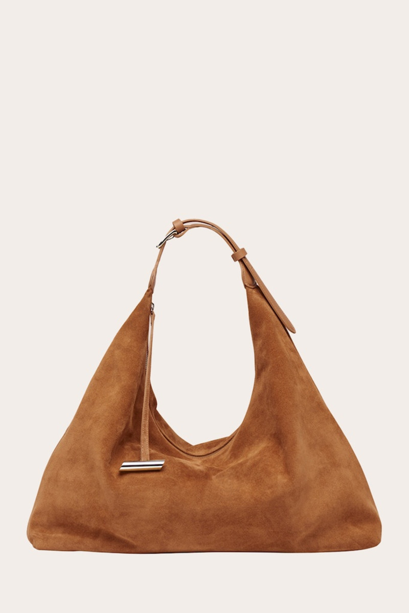 PILLOW HOBO RHUM SUEDE 1