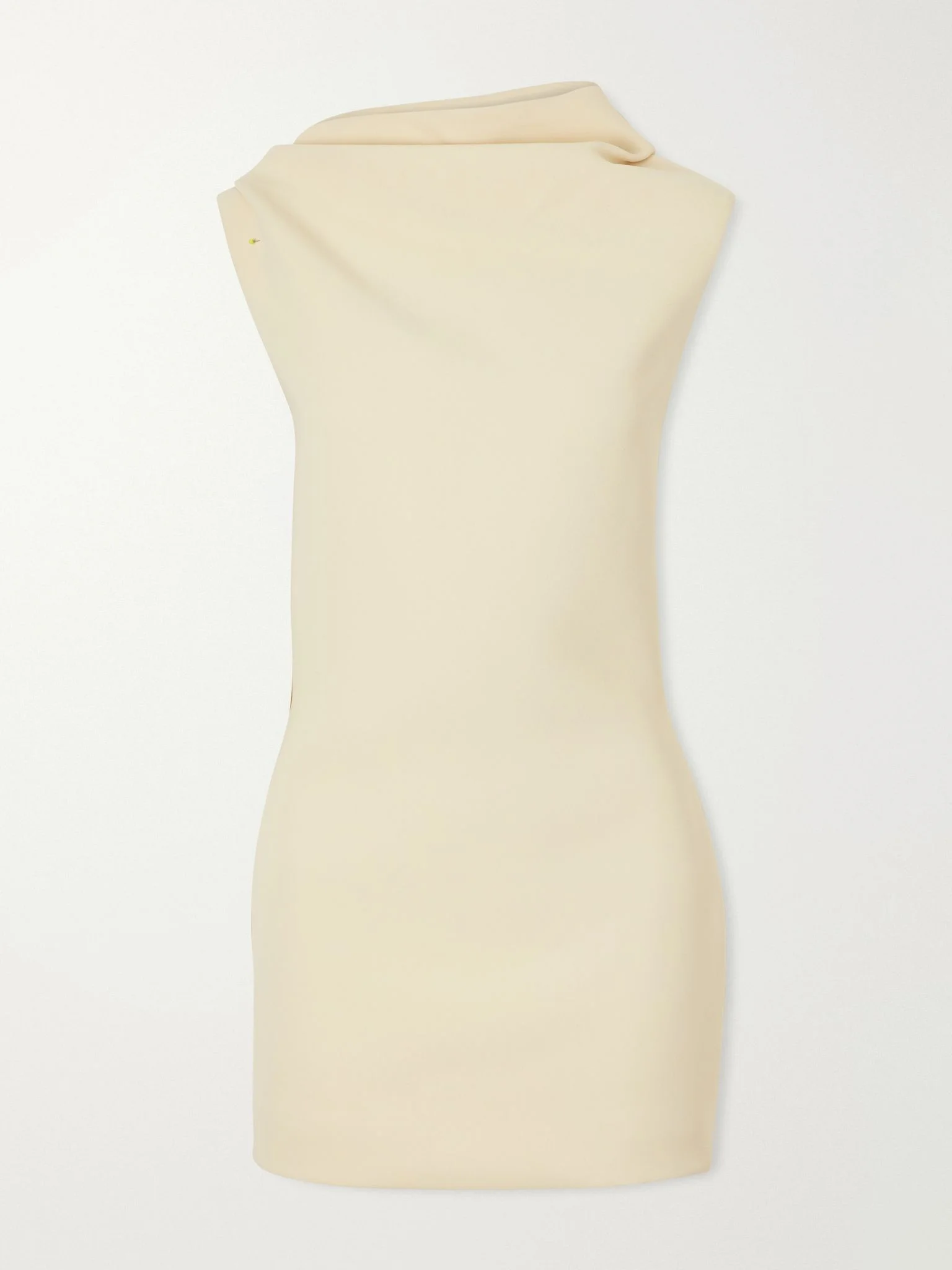 Astor crepe mini dress Ivory - 1