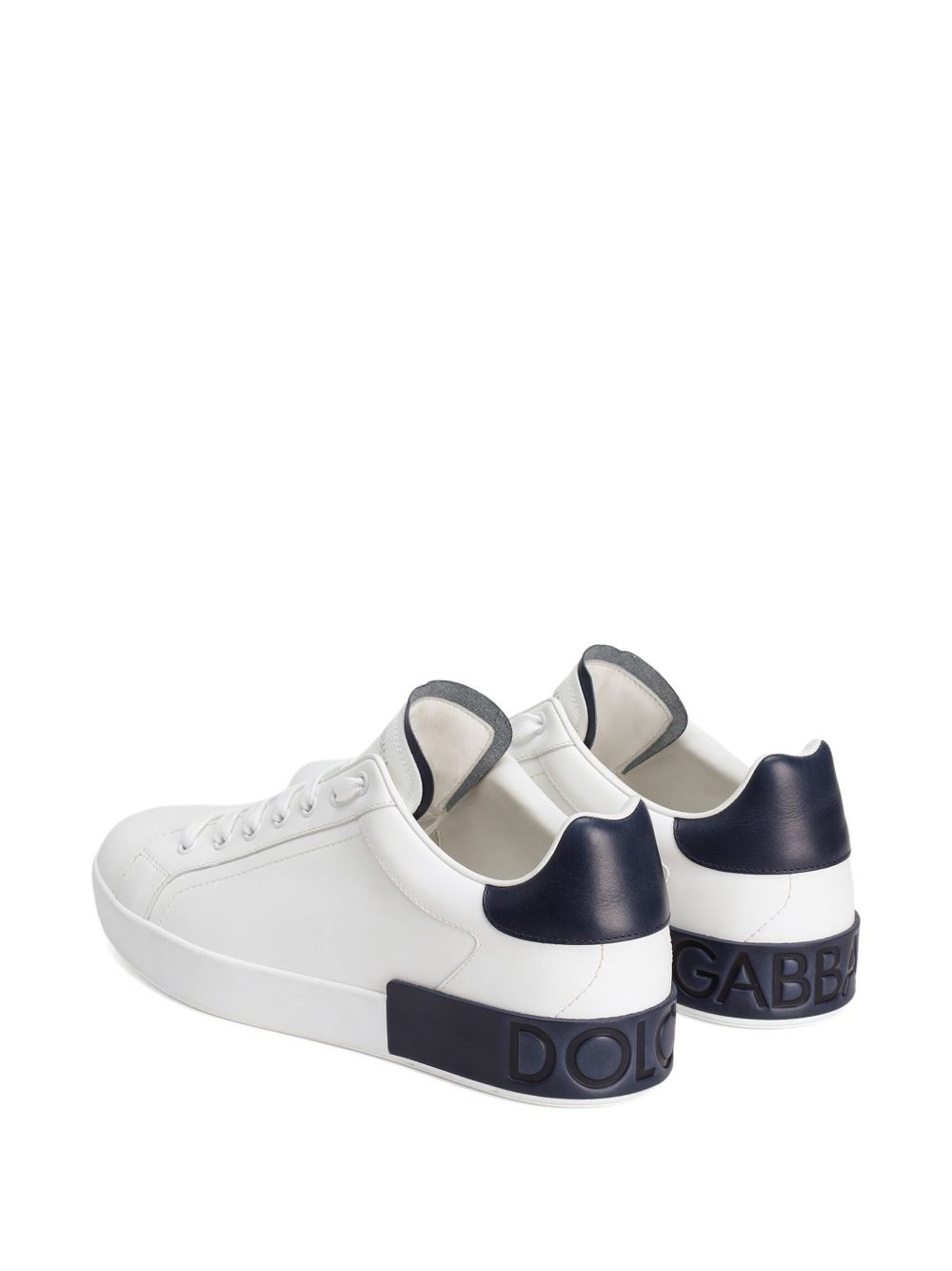 Portofino logo-debossed sneakers - 2
