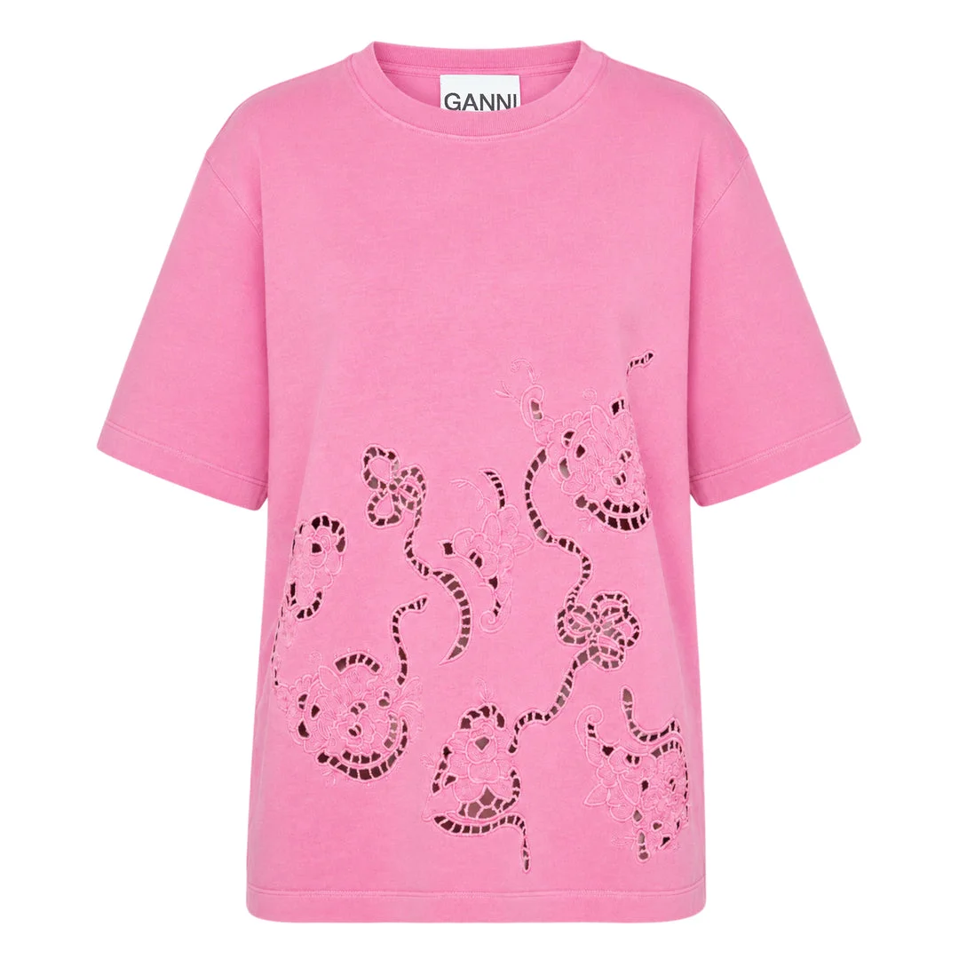 Heavy Cotton Embroidery Tee - 1
