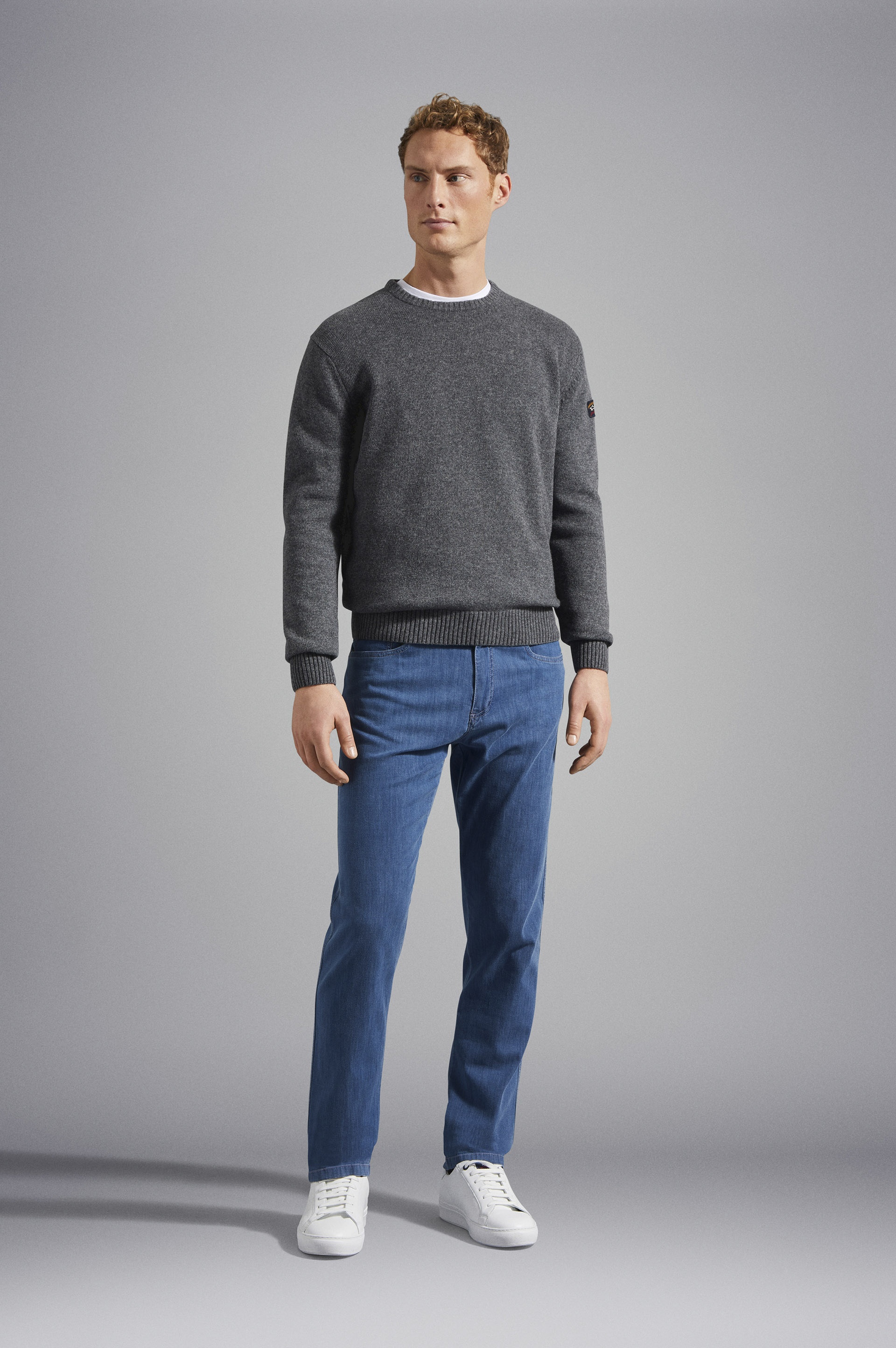 RE-WOOL CREW NECK - 2