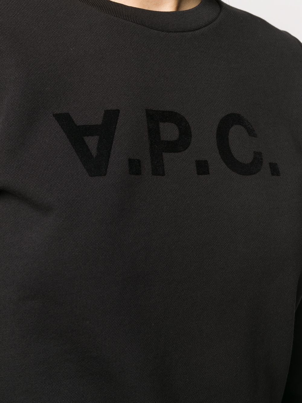 logo print sweatshirt - 5