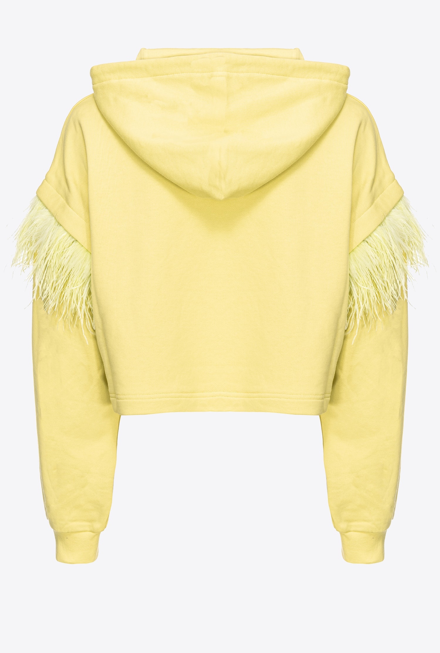 PINKO CITIES SWEATSHIRT WITH FEATHERS - 6