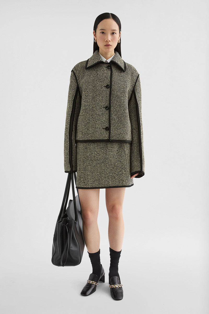 Jil Sander Wool Tweed Jacket outlook