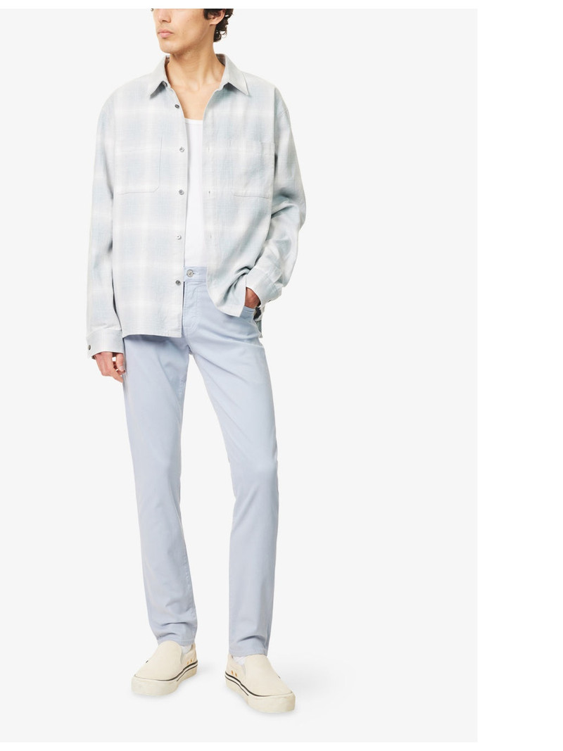 Citizens of Humanity London slip-pocket straight-leg regular-fit cotton-blend trousers outlook