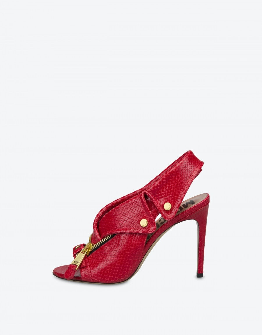 BIKER CALFSKIN SLINGBACK - 2