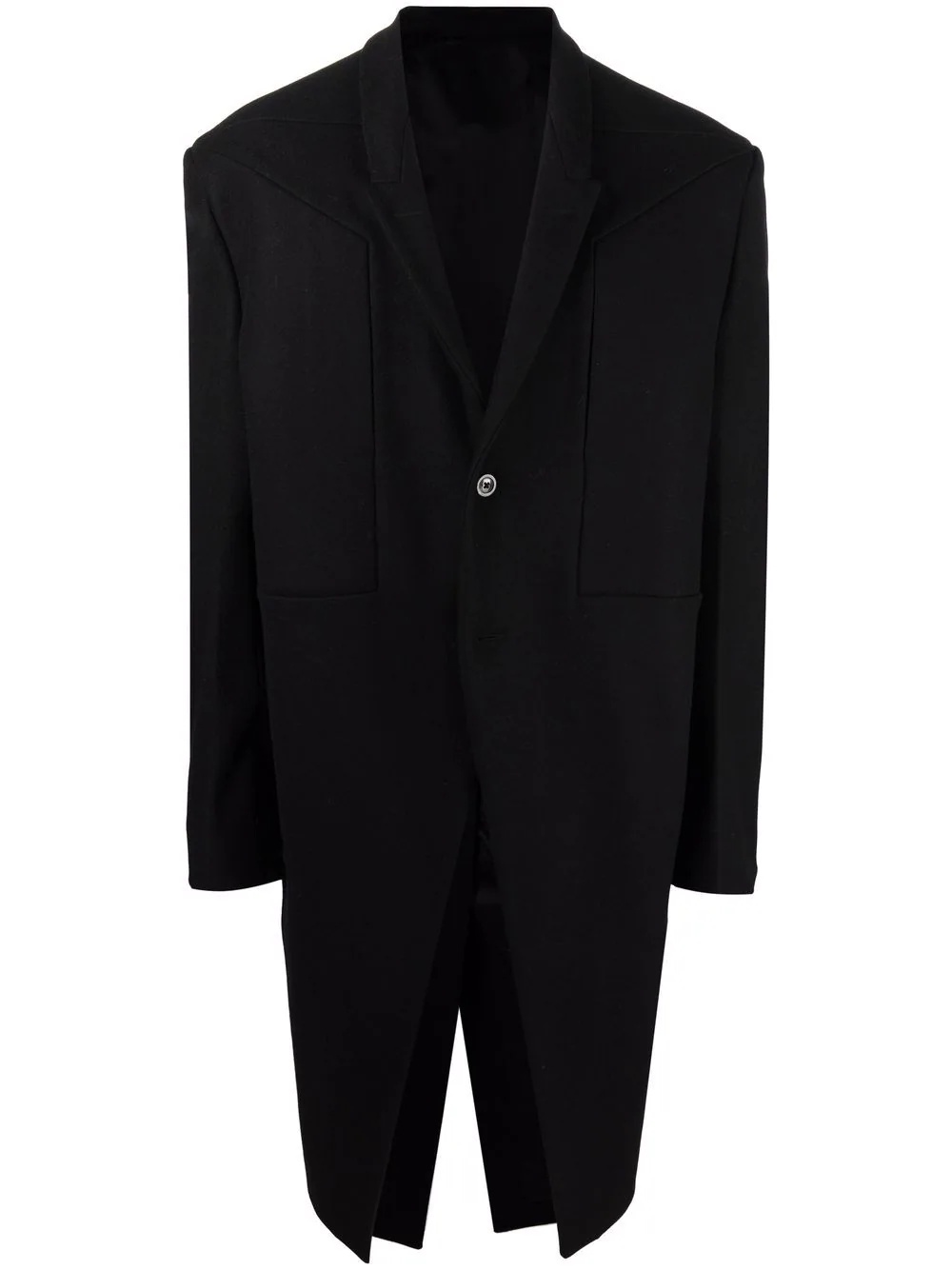 Jumbo Tatlin peak-lapels single-breasted coat - 1