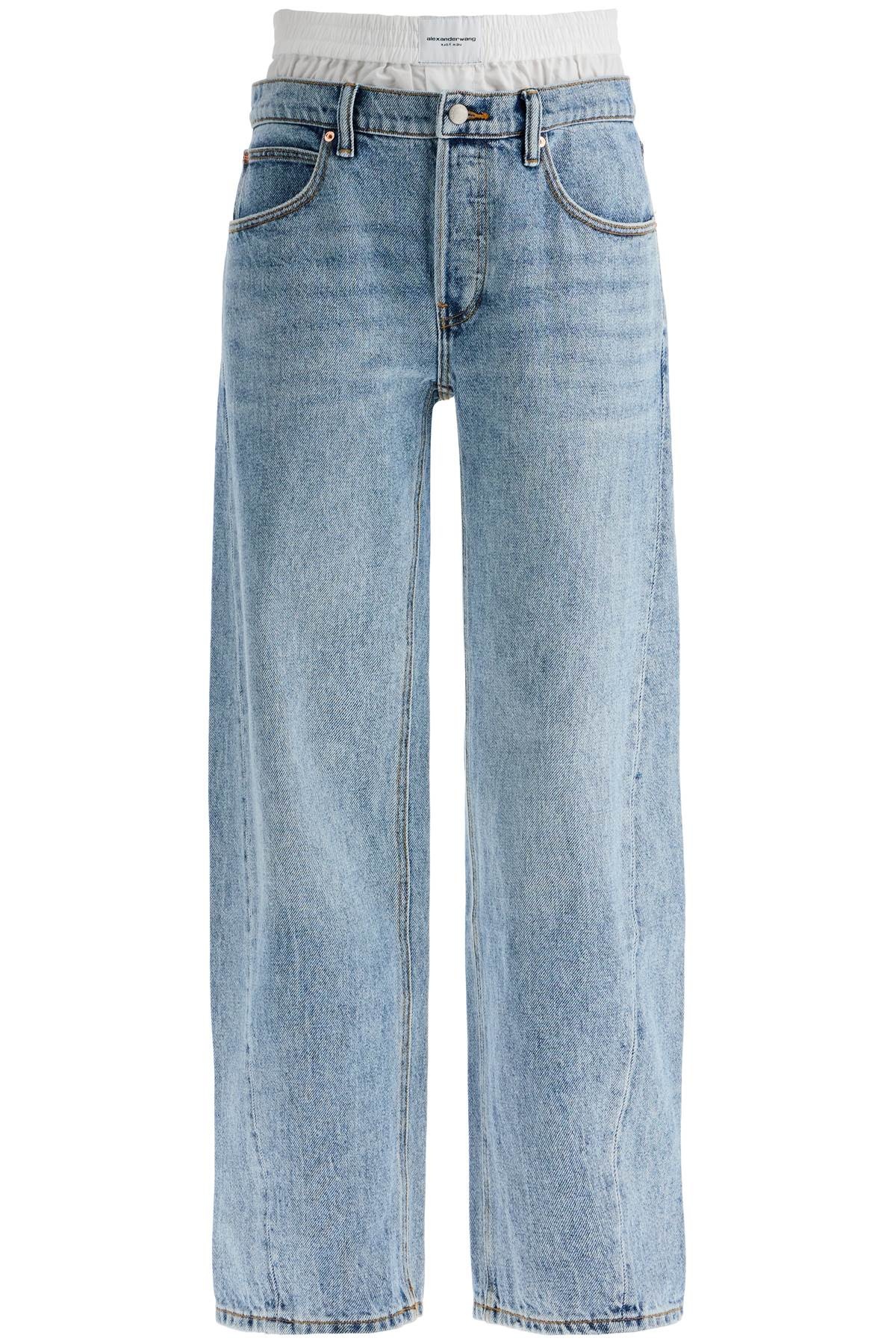 JEANS WITH BOXER INSERT - 1