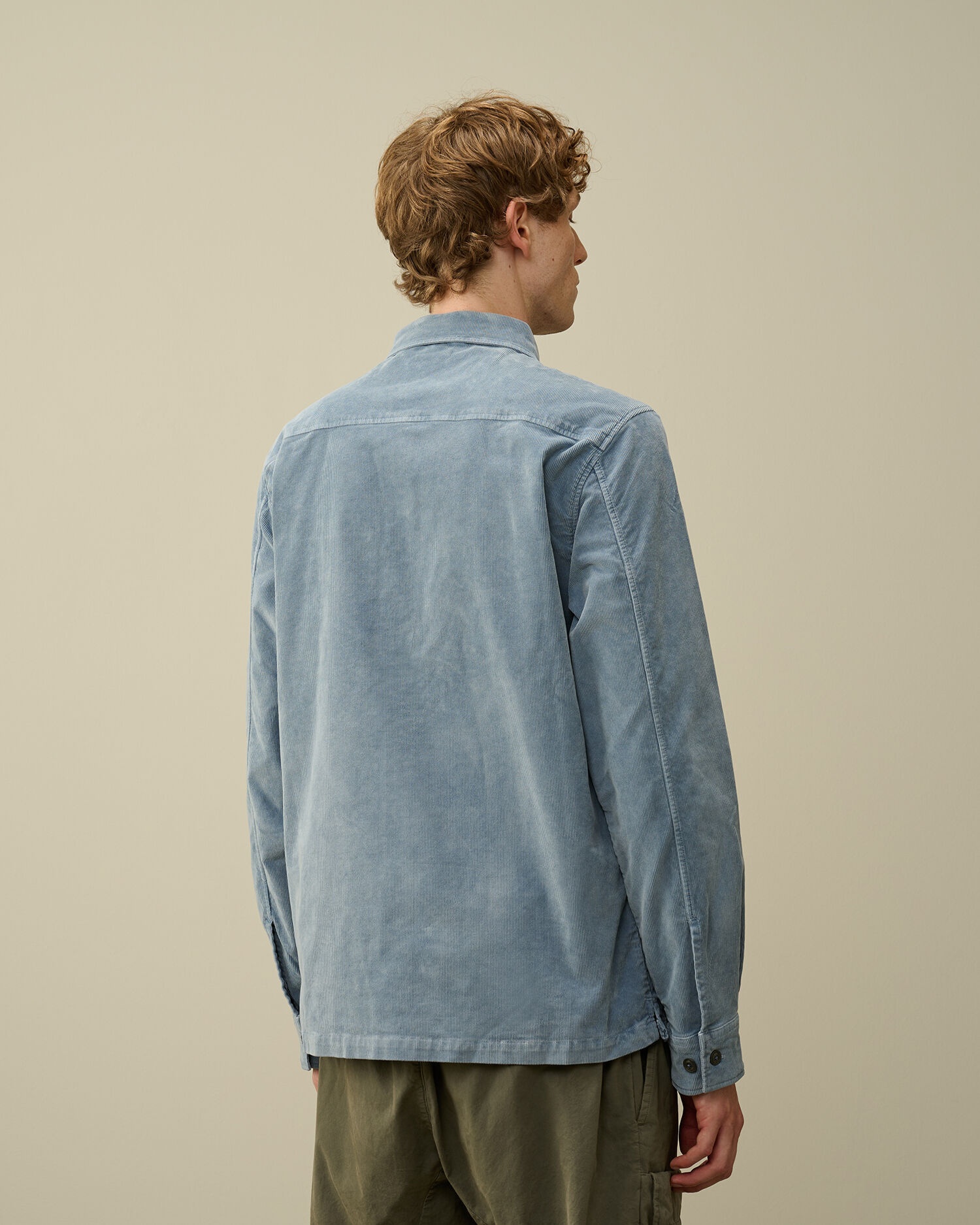 Corduroy Lens Buttoned Shirt - 3