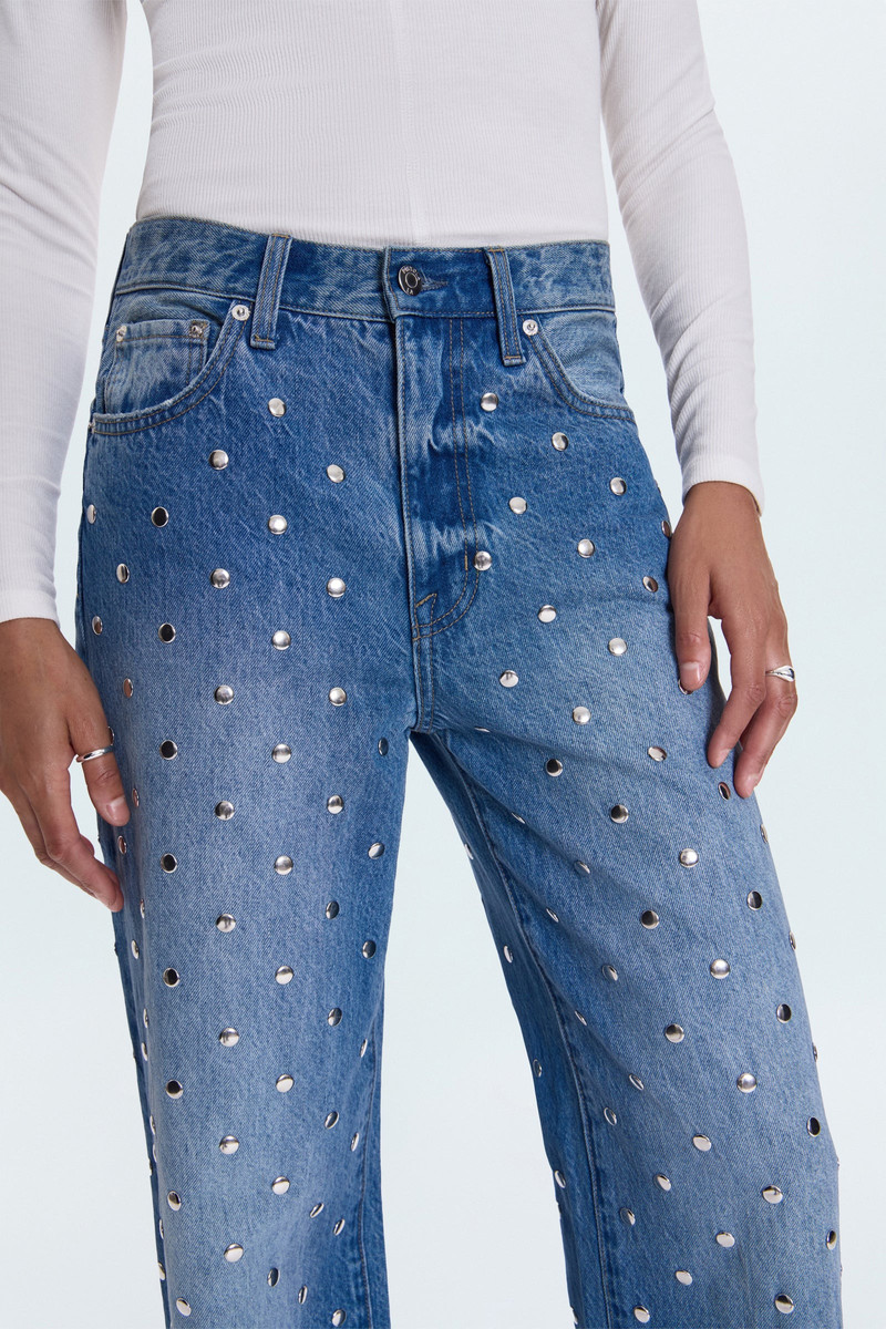 HENDRIX HIGH RISE BAGGY JEAN- CHARMED 6
