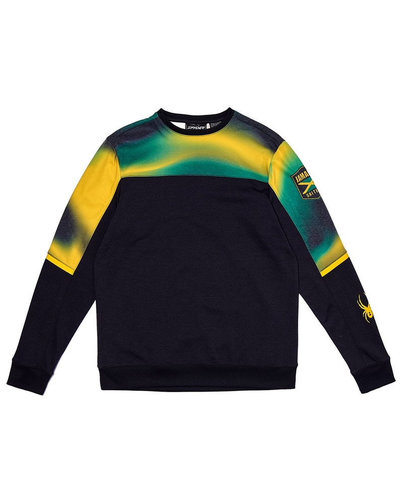 Mens Jamaica Speed Fleece Crew - Black 1