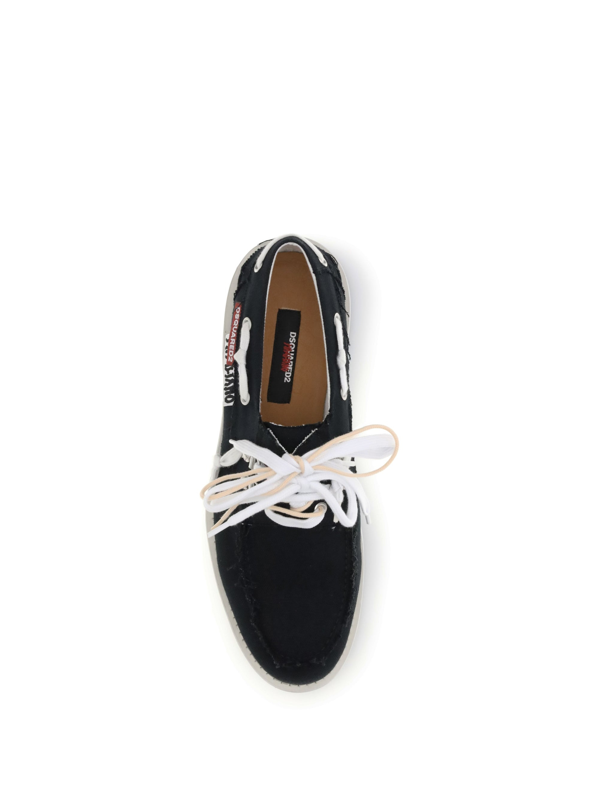 Dsquared2 Men Dsquared X Magliano Boat Shoes Canvas - 4