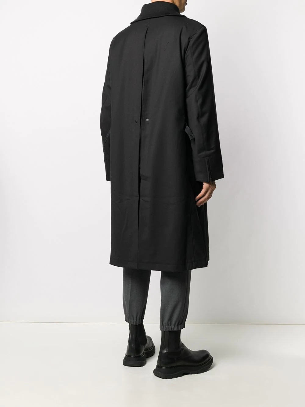 oversized parka coat - 4