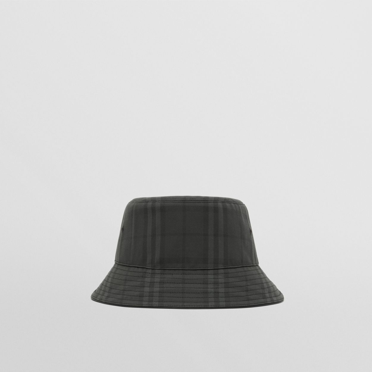 Vintage Check Cotton Bucket Hat - 3