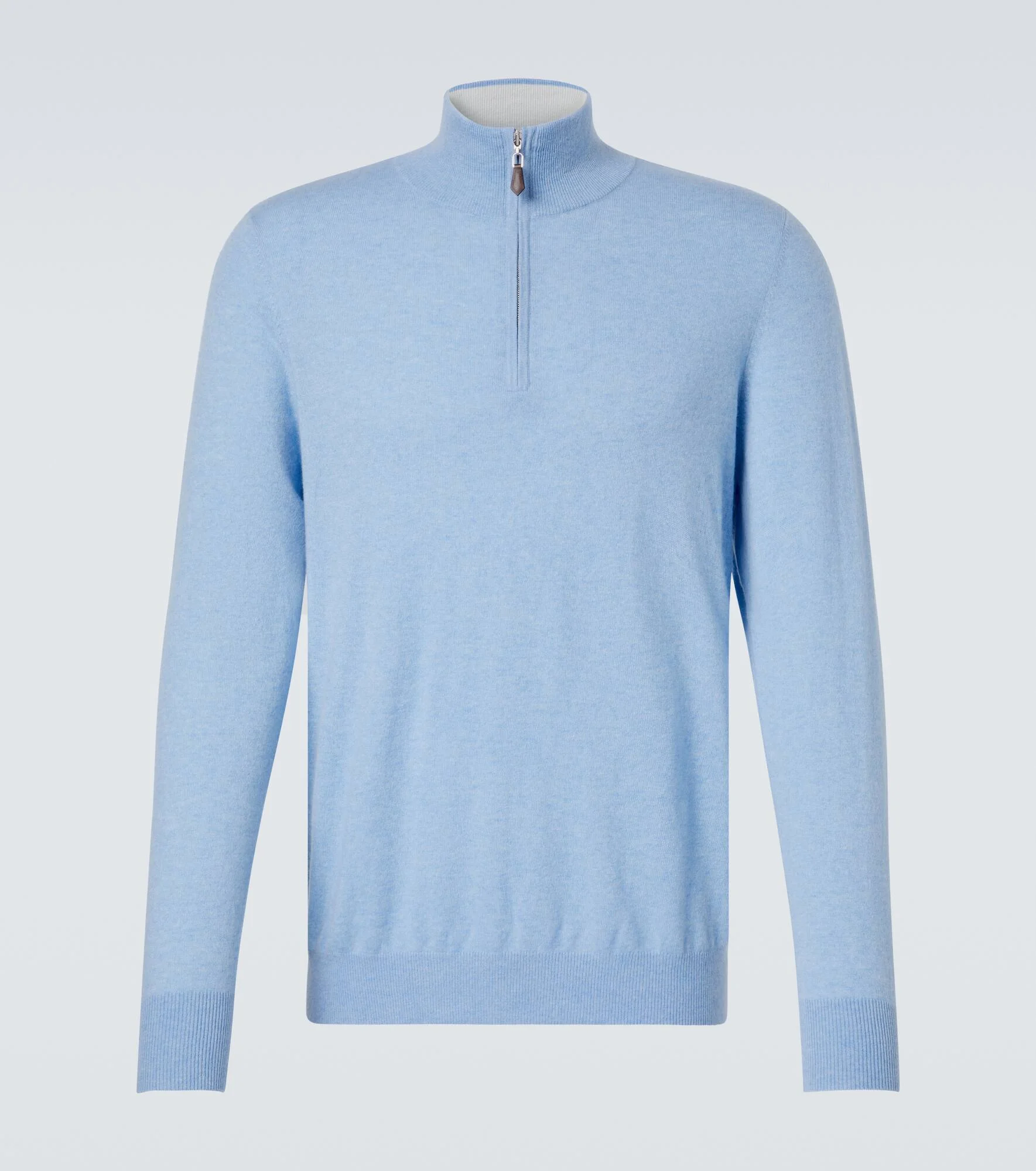 Mr Fenchurch cashmere half-zip sweater - 1
