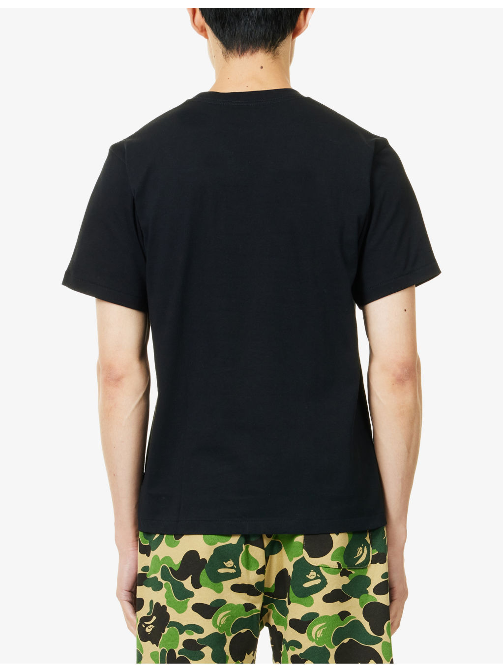 Abc Camo Bape Graphic-Print Cotton T-Shirt - 4