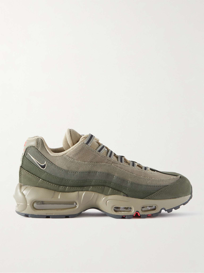 Air Max 95 Suede and Mesh Sneakers - 1